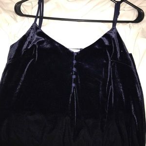 Velvet tank top